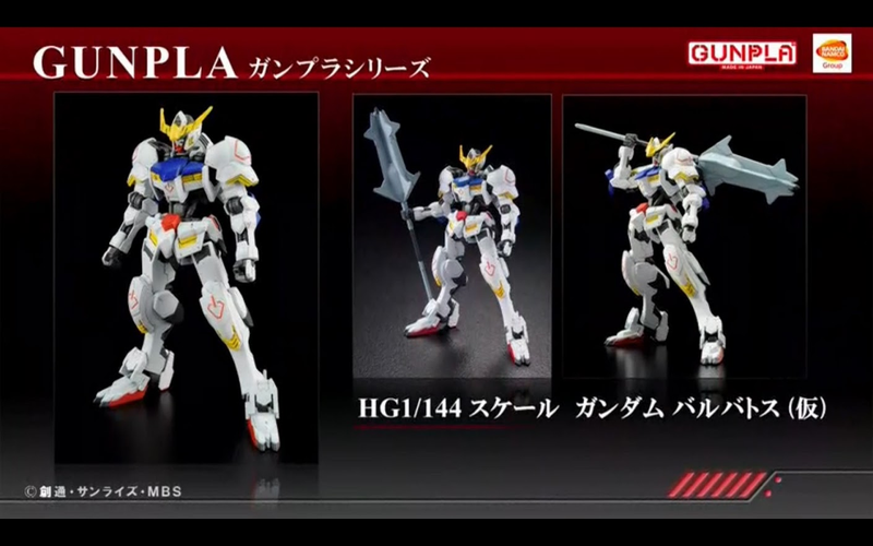 Illustration for article titled A New Gundam Anime Means There's New Gundam Toys